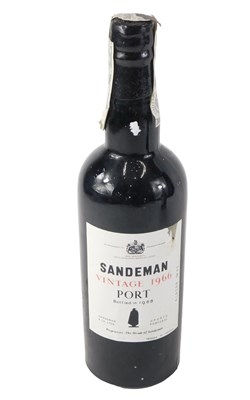 Lot 142 - A Sandeman vintage port, dated 1966, bottled...
