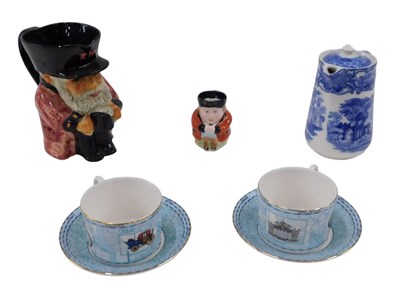 Lot 505 - Various ceramics, comprising a Wedgwood...