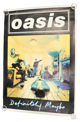 Lot 511 - An Oasis Definitely Maybe advertising music...