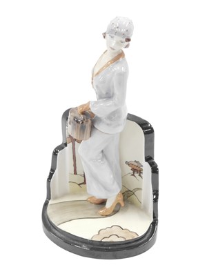 Lot 22 - A Peggy Davis ceramic sculpture La Chic...