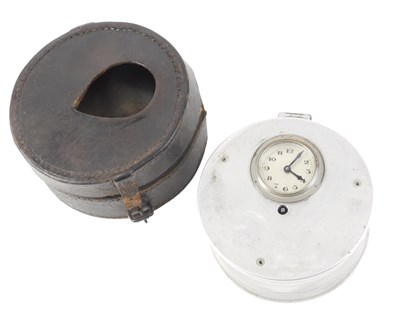 Lot 209 - A Pinkerton Guardsman clock, enclosing the...