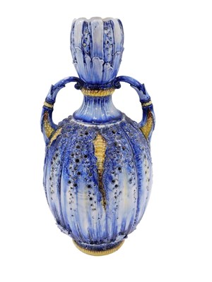 Lot 23 - An early 20thC Austrian Amphora two handled...