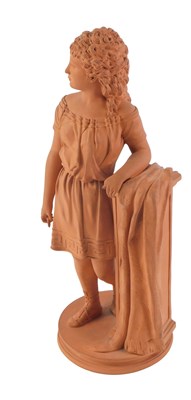 Lot 101 - A late 19thC terracotta Neoclassical style...