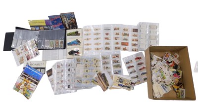 Lot 586 - A collection of cigarette cards, to include...