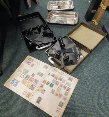 Lot 2074 - A cased Plastimo ship's sextant, together with...