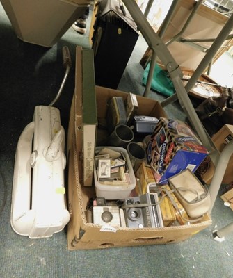 Lot 2084 - A small Acme tabletop mangle, together with...