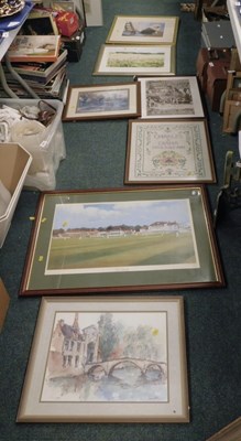 Lot 2091 - Framed prints, to include rural scenes,...