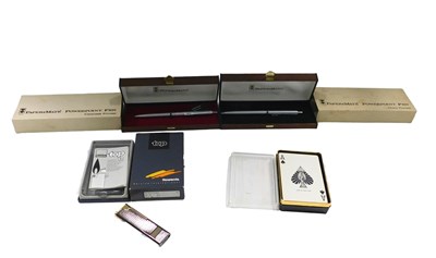 Lot 599 - Two Papermate Powerpoint chrome finish...