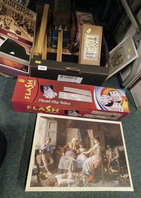 Lot 2093 - Games, to include Boggle, chess sets, Flash...