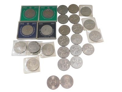 Lot 607 - A collection of commemorative...