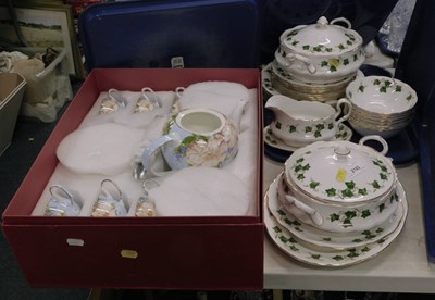 Lot 2102 - A boxed Japanese tea set, to include cups,...