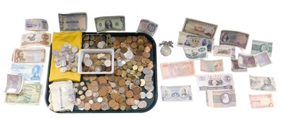 Lot 650 - Miscellaneous pre-decimal world and UK coinage,...