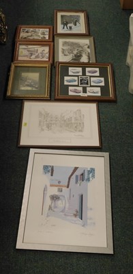 Lot 2114 - Pictures and prints, to David Hawker Steep...