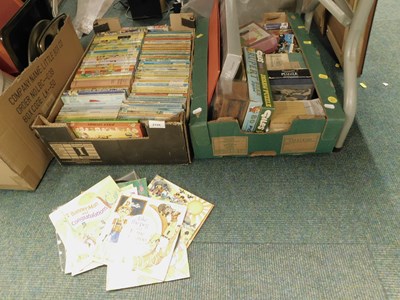 Lot 2126 - A quantity of children's games, books, to...