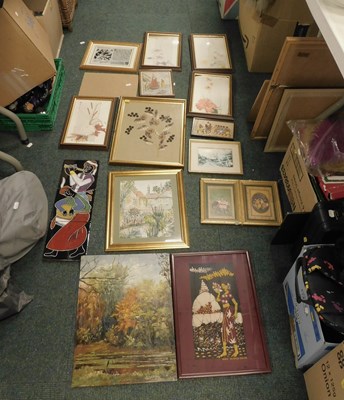 Lot 2148 - Framed pictures and prints, to include...
