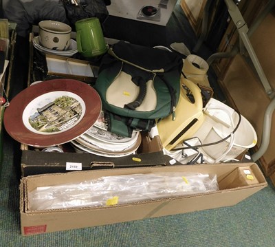 Lot 2159 - Houseware, ceramics, plates, mugs, etc., a...