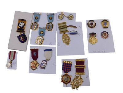 Lot 628 - Masonic medals, comprising Royal Masonic...
