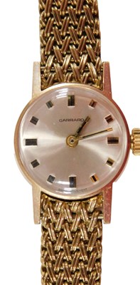 Lot 706 - A Garrard lady's wristwatch, with a 9ct gold...