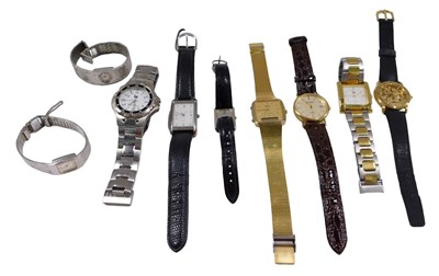 Lot 574 - A quantity of fashion watches, comprising...