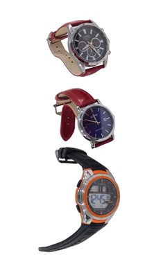 Lot 573 - Three Lorus fashion watches, comprising one...
