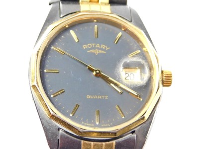 Lot 530 - A Rotary  gentlemens fashion watch, with...