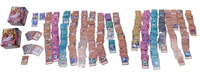 Lot 756 - Two Yu-Gi-Oh! trading card tins, and a...