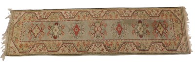 Lot 963 - A Turkish type runner, with decoration of...