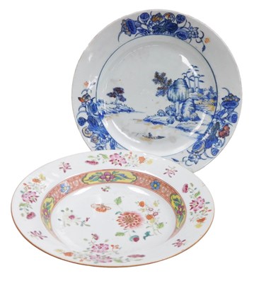 Lot 31 - A late 18thC Chinese porcelain famille rose...