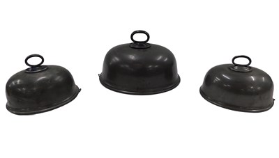 Lot 373 - A James Dixon oval pewter meat dish...