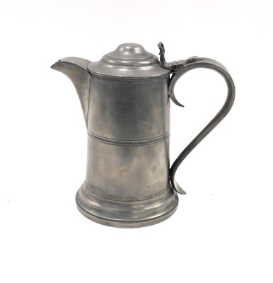 Lot 389 - A late 19thC Britannia plate, communion type...