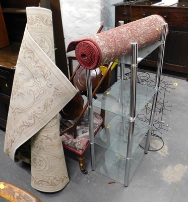 Lot 1515 - A group of furniture, to include a mahogany...