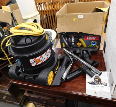 Lot 1531 - A V Tuf M-class mini HSV vacuum cleaner, boxed.