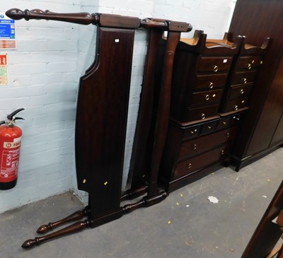 Lot 1579 - Stag bedroom furniture, comprising of bedside...