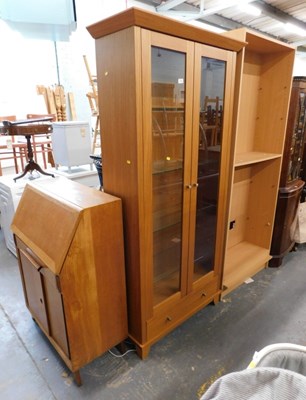 Lot 1552 - A Morris Furniture glass fronted display...