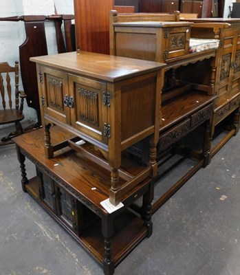 Lot 1567 - A group of Old Charm furniture, to include an...