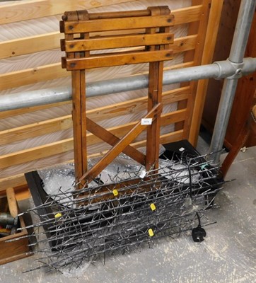 Lot 1674 - A three pot electric food warmer, and a...