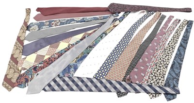 Lot 865 - A quantity of silk and polyester ties.