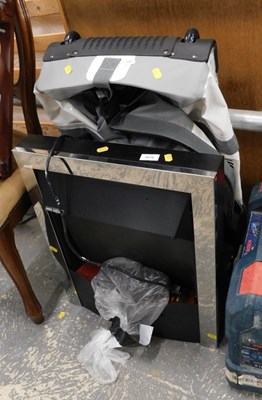 Lot 1676 - A Beldray electric fire, together with a...