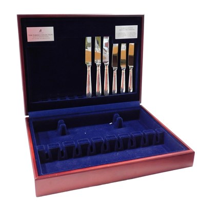 Lot 895 - Six Edwardian silver handled and stainless...