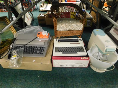 Lot 2231 - A Sharp font writer personal word processor, a...