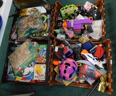 Lot 2249 - Toys and games, to include Nerf gun, Cyberman,...