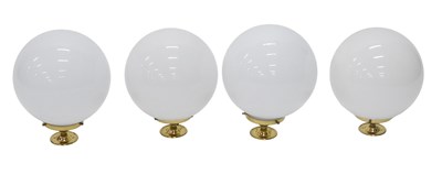 Lot 920 - A set of four Christopher Wray style white...