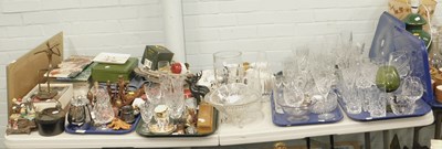 Lot 2252 - Glassware, ceramics, to include Champagne...