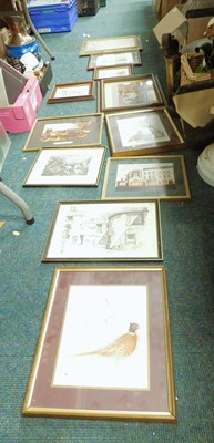 Lot 2256 - Framed pictures and prints, to include views...