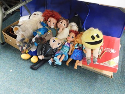 Lot 2276 - Soft toys, dolls, to include Disney,...