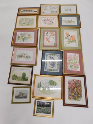 Lot 2278A - Pictures and prints, to include landscapes,...