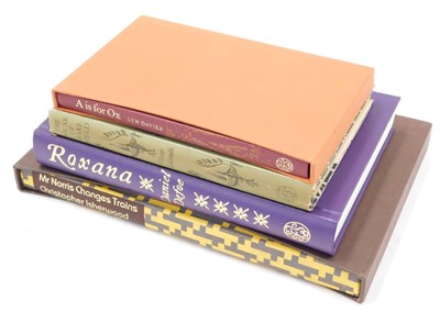 Lot 851 - Four Folio Society books, comprising Defoe...