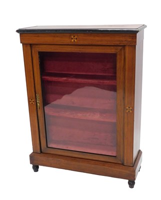 Lot 981 - A Victorian rosewood ebonised and parquetry...