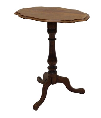 Lot 989 - A 19thC mahogany occasional table, the oval...