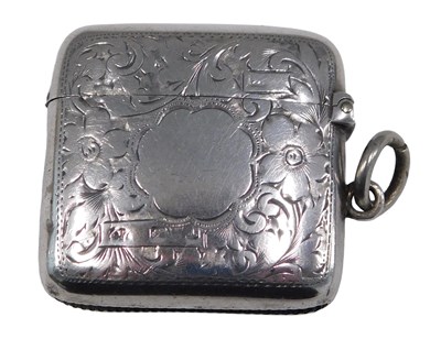 Lot 669a - A late 19th/early 20thC silver Vesta...